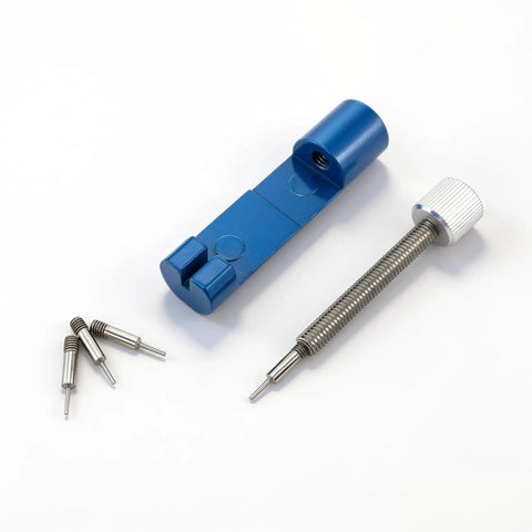 Watch Link Remover Tool With Extra Pins Portable Strap Adjustment Kit For Quick At Home Watch Repairs DIY Bracelet Remover