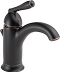 Claymore Single Hole Bathroom Faucet In Oil Rubbed Bronze With One Handle Includes Pop Up Drain Ceramic Disc Valve Easy Install