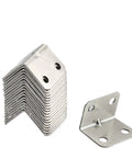 Heavy Duty 90 Degree Angle Plate Joining Connector For Metal Frames, Solid Steel Construction, easy fit for structural joints