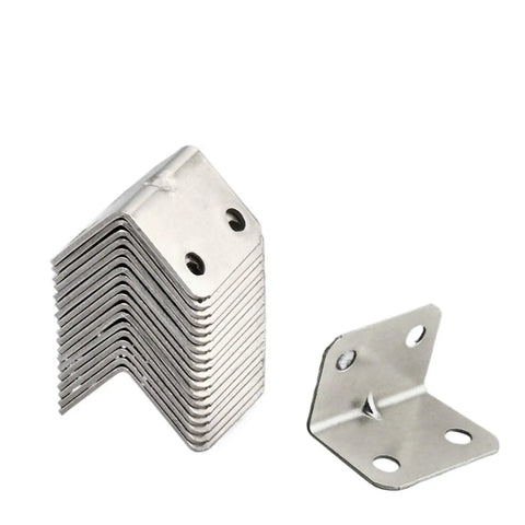 Heavy Duty 90 Degree Angle Plate Joining Connector For Metal Frames, Solid Steel Construction, easy fit for structural joints