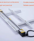 Solid Water Cooled Acrylic Bender For Plastic Sheets Packed With Smart Temp Gauges And Dual Heating Tubes showing aluminum extrusions and durable bracket.