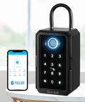 Smart Key Lock Box With Bluetooth Unlock Fingerprint Recognition TTLock App Control Ekey Passcode IC Card Access