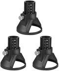 Heavy Duty Rotary Tool Locator With Adjustable Depth Control And Side Screw Lock For Drills Milling Cutters Plus Grinding Tools. Black plastic body with adjustable depth settings.