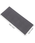 9.04in x 3.65in carborundum sheet from 56pc Wet And Dry Sanding Kit With Multi Grit Sheets 400 To 5000 Grit Carborundum Paper For Metal And Plastic Pro Grade Use And DIY Projects Great For Metal Wood And Plastic Smoothing And Refinishing Tasks