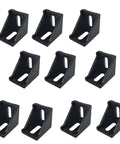 10 Pack Inside Corner Bracket Gusset For 3030 Aluminum Extrusion Profile With 8 mm Slot