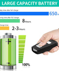 Hand holding Compact 2D And 1D Grab And Go Portable Handheld Barcode Scanner With Bluetooth 2.4G And USB Wired 3 In 1 Design