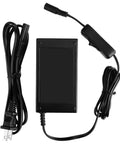 Power supply unit for Top Shelf 144W Mini Metal Lathe With Milling Function For DIY Enthusiasts, features a black casing and cord.