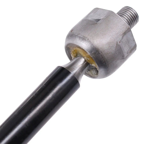 Inner And Outer Front Left And Right Steering Tie Rod End Set For Ford C Max Escape Focus Transit Connect 2012 2018 Bolt On Direct Fit Plug And Play Replacement To Restore Tight Steering And Accurate Alignment. Close-up threaded metal tie rod end