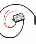 USB Output 5V Buck Converter Module For 12V Or 24V DC Power, Fixed 5V Regulated Supply Up To 5A 25W, Input Range 12 To 32V