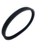 Heavy Duty Motorcycle V-Drive Belt For Yamaha Grand Majesty 400 YP400 2005 Through 2011 high mileage rubber strap showing ribbed design.