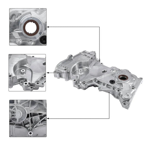 Timing Chain Cover and Oil Pump Kit M580 21350 2E030 Direct Fit for Hyundai Tucson 2.0L 2014 2021