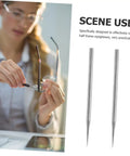 Two Pack Repair Hook for Eyeglasses and Sunglasses shown being used by a person to adjust half-frame glasses, with tool close-up