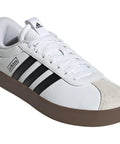 VL Court 3.0 Sneaker For Women With Soft Suede Upper, Cushioned Comfort, And Retro Vulcanized Rubber Outsole, angled front view