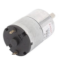 12V DC Gearbox Motor With Beefy High Torque, 380-500 RPM, Compact Electric Drive For Robotics, DIY Projects, And Motorized Gear Systems