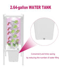 Vertical Hydroponics Tower Kit For Indoor Garden 30-Plant No-Fuss Space-Saving Garden Tower with water tank