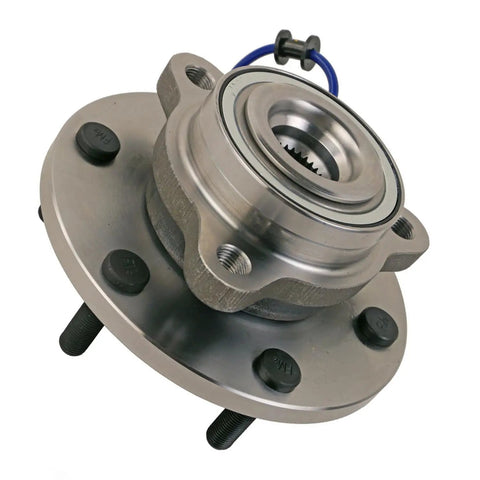 Nissan Titan Front Wheel Bearing Hub Assembly With ABS 6 Lug Replacement For 2017 2018 2019 2020 2021 2022 2023 Front Left Or Right 4 Bolt Hub Premium Quality Easy Install.