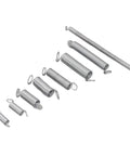 Kickstart Your DIY Hustle With This Epic 200 Piece Spring Assortment Kit Made From Tough C75 Galvanized Steel For Serious Auto Repair, Home Fixes And Creative Builds That Just Don't Quit. galvanized steel extension and compression springs