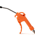 Angled Nozzle Air Blow Gun With Handle Style Grip One Quarter Inch Inlet Eight Bar Pressure Pneumatic Compressor Accessory