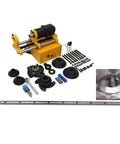 INTBUYING 110V XDT40-1 portable line boring machine with 4.9ft bar and accessory kit, yellow
