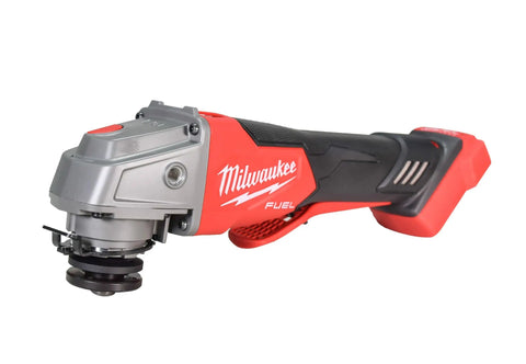 18V Cordless Angle Grinder With 4.5 Inch And 5 Inch Grinding Wheels Variable Speed Five Settings Fast Brake Stops In Two Seconds Tool Only
