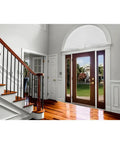 No Tools Needed Arch Window Shade White Pleated Fabric Light Blocking Privacy Shade With Peel And Stick Install For 72 W By 36 H Half Round Arch Windows