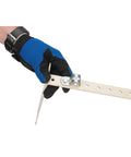 Gloved hand holding strap using Beefy Rivet Nut Kit For Auto And DIY Projects, Heavy Duty Rivet Gun And Hand Riveter set