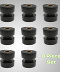 Exhaust Valves Bushing Kit For Peterbilt 357 375 379 385 Trucks With Durable Rubber And Metal Mounts Muffler Hanger Set