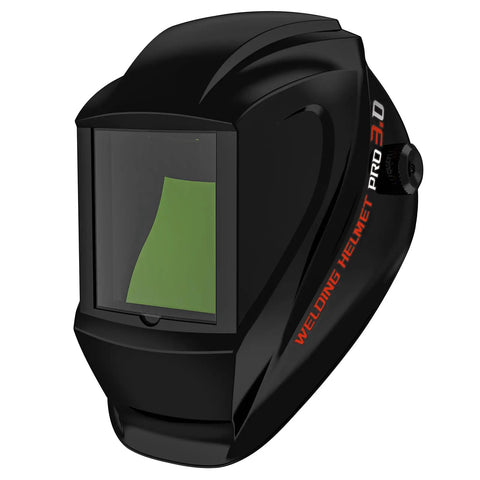 Top-Notch Laser Welding Helmet With Large Viewing Window, Eye Protection, OD Eight Plus, Durable Polycarbonate Shield