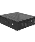 Compact Mini ITX HTPC Case Aluminum Alloy DIY Desktop Chassis With Slick Heat Dissipation for home theater PC builds