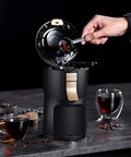 Premium Bean To Cup Coffee Machine And Single Serve Espresso Maker With Programmable Settings Steam Foamer for making fresh coffee.