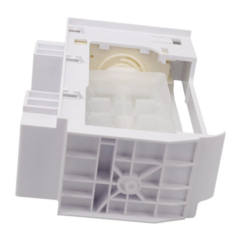 10 Cube Flex Tray Ice Maker Replacement for Model Specific Side By Side Refrigerators, white tray angled view