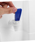 Faucet detail of Portable Cold Water Dispenser For Desk And Office, Mini Water Cooler On Desktop Stand, Durable PP Housing