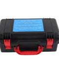 Black carrying case for Built Tough Heavy Duty Steam Cleaner With 4Ft Water Inlet Hose 1700W 110V US Plug.