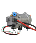 Premium 12V Dc Electric Air Conditioner Compressor For Rv Camper Truck And Tractor Parking Ac Units showing electrical connections and compact design.