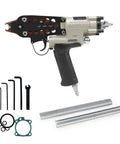16 Gauge Pneumatic Hog Ring Gun For Cages, Wire Mesh, Traps And Upholstery With One Half Inch Ring Closure, tools, and rings
