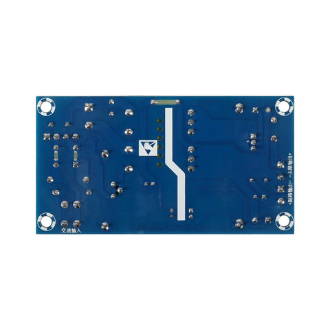 Back view of Dual Output Industrial Power Supply Module 24V 4A and 12V 1A Isolated, Wide Input 100-260V AC 50/60Hz, 100W Max