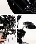 16 In 1 Bicycle Multitool With Tire Levers And Spoke Wrench in use on a bike, showing durable chrome vanadium construction.