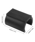 U Shaped Floor Glides For Hardwood Floors 48 Pack Chair Leg Caps With No Slip Ribbed Surface Snap On Open U Slot Design Easy Install