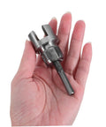 Upgrade Your Plumbing Game With This Awesome Dual-Function Pipe Thread Cutting Tool Kit, portable size for handheld use.