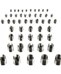 M3 Stainless Steel Self Tapping Thread Inserts Repair Kit 50 Pcs For Fixing Damaged Threads In Plastic Wood And Soft Metals No Drilling Needed Quick Restore Durable Universal Thread Repair Set.