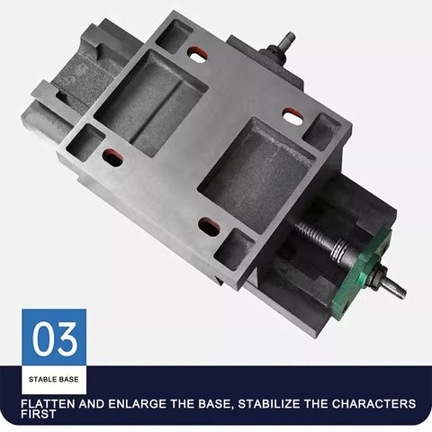 Heavy Duty Two Axis Four Way Compound Milling Table Cross Table for Milling and Drilling Machines, Precision Work Surface