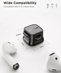 9 Pack Magnetic Cable Clips With Smooth Adjustable Slots Self Adhesive Cord Holders for 0-7.5mm wires compatibility