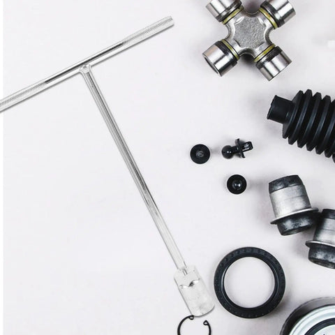 Heavy Duty T Handle Socket Wrench For Motorcycle And Atv Bolts Smooth Crank Quick Twist Deep Hex Spanner Fast Turn on a flat surface with other tools.