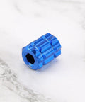Blue aluminum tool for Two Pack Aluminum Crank Adjusting Caps with Tool for Shimano Deore XT SLX XTR UT DA M20 Hollow Cranksets.
