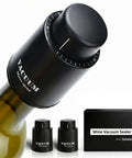 Two Pack Real Vacuum Wine Stoppers Keep Wine Fresh Longer, Reusable Preserver To Suck Air Out, Vacuum Seal Bottle Stopper for Home Bar