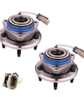Front Wheel Hub Bearing Assembly Replacement Two Pack For 1998 2001 Oldsmobile Intrigue With 4 Wheel ABS Hub Bearings Pair Ready For Quick Install And Smooth Rides