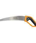 PowerTooth D Handle Hand Saw With Razor Sharp Stainless Steel Blade For Quick Clean Cuts Through Thick Branches Ergonomic Soft Grip Handle Hardened Steel Heavy Duty Wood Cutting Tool Built To Be A Workhorse