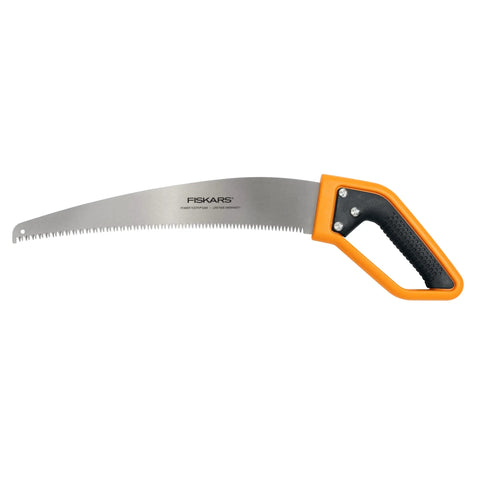 PowerTooth D Handle Hand Saw With Razor Sharp Stainless Steel Blade For Quick Clean Cuts Through Thick Branches Ergonomic Soft Grip Handle Hardened Steel Heavy Duty Wood Cutting Tool Built To Be A Workhorse