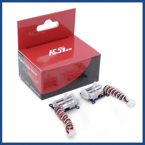 Lightweight 1.5g Micro Linear Servo For RC Planes Ultra Micro Aircraft 9mm Stroke High Torque 240g-cm At 6V Pack Of 2