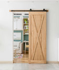 5 Ft Top Mount Sliding Barn Door Hardware Kit For 26 To 30 Inch Doors That Delivers Smooth Quiet Operation And No Fuss Install